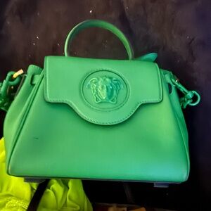 Versace Vibrant Green Mini Bag